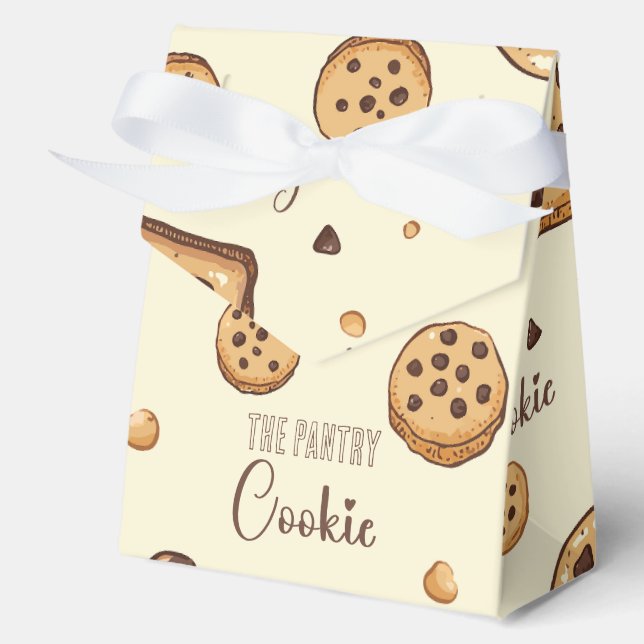 The Pantry Cookie (Cream) Favor Boxes (Front)