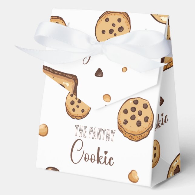 The Pantry Cookie (White) Favor Boxes (Front)