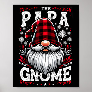 The Papa Gnome Matching Family Christmas Pajama Poster