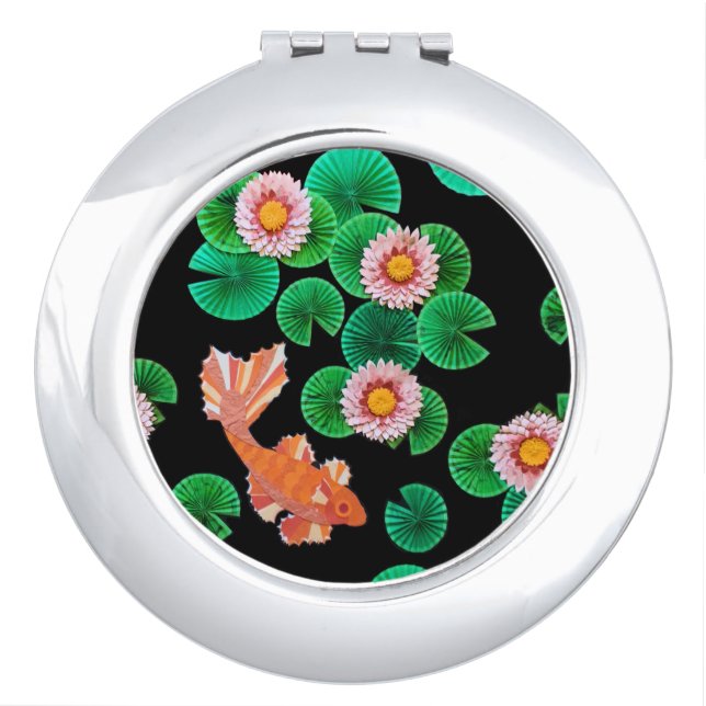 The Paper Koi Pond Compact Mirror (Front)