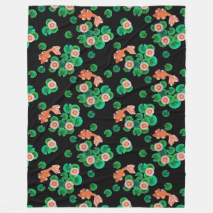 The Paper Koi Pond Fleece Blanket