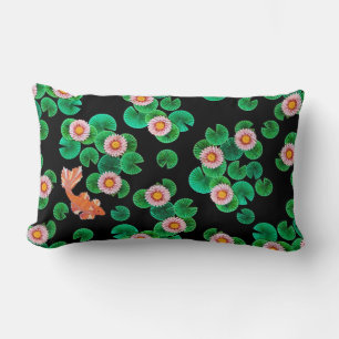 The Paper Koi Pond Lumbar Pillow