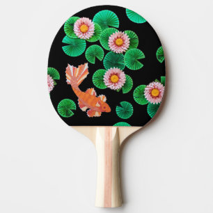 The Paper Koi Pond Ping Pong Paddle