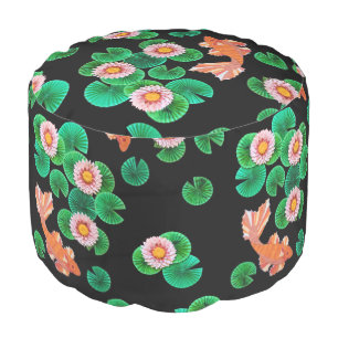 The Paper Koi Pond Pouf