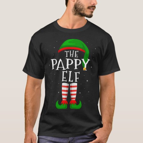 The Pappy Elf Funny Matching Family Group Christma T_Shirt