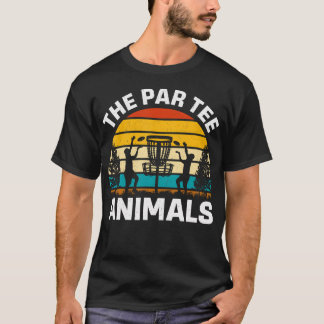 The Par Animals Disc Golf Frisbee Golfer Disc T-Shirt
