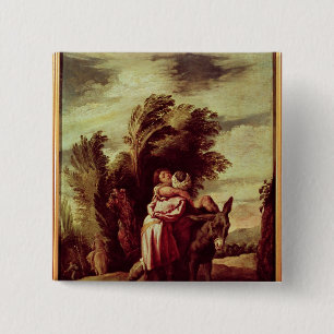 The Parable of the Good Samaritan Button