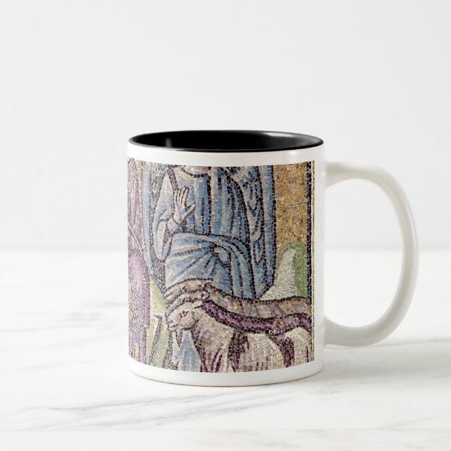 The Parable of the Good Shepherd Two-Tone Coffee Mug (Right)