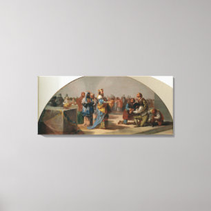 The Parable of the Guests at the Wedding Canvas Print