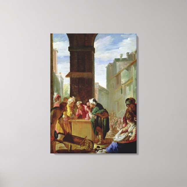 The Parable of the Precious Pearl Canvas Print (Front)