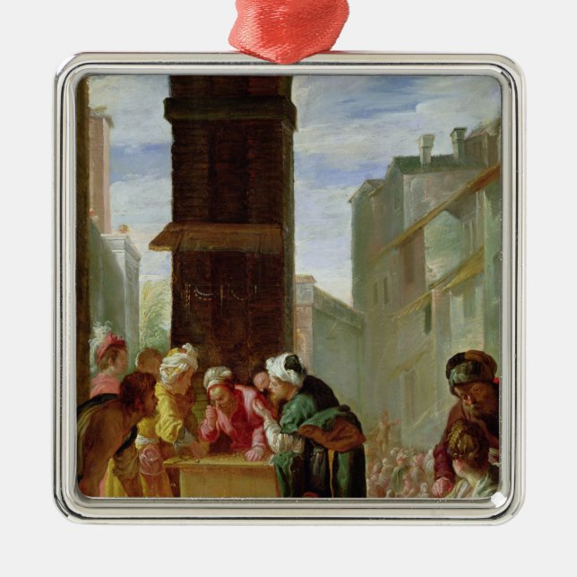 The Parable of the Precious Pearl Metal Ornament (Front)