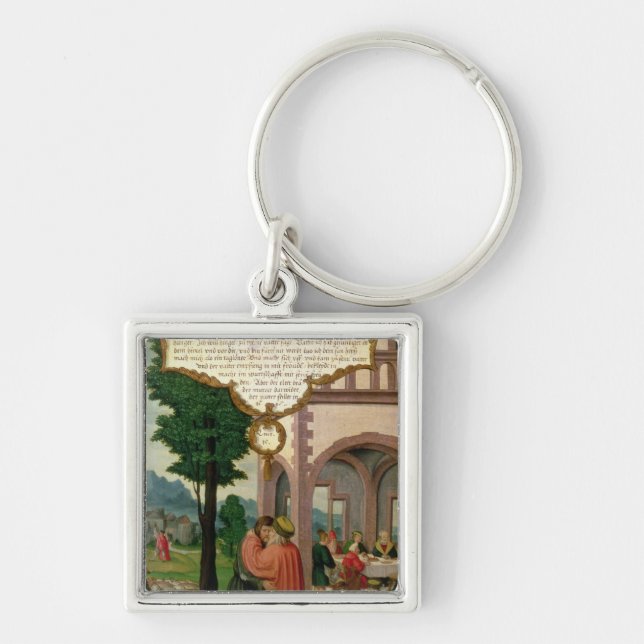 The Parable of the Prodigal Son Keychain (Front)