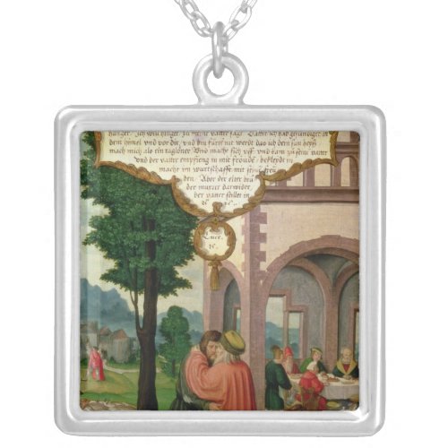 The Parable of the Prodigal Son Silver Plated Necklace