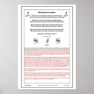 The Parable of the Sower Poster