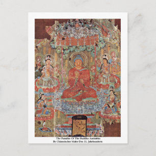 The Paradise Of The Buddha Amitabha Postcard