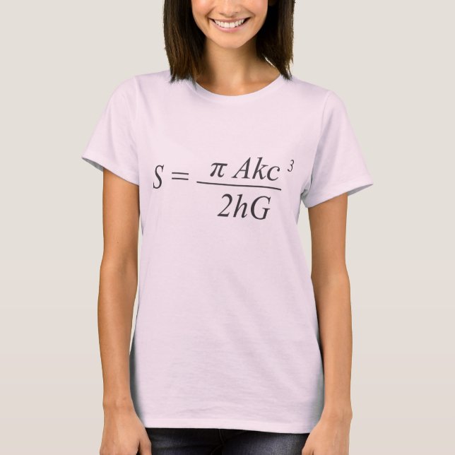 The Paradox Equation T-Shirt (Front)