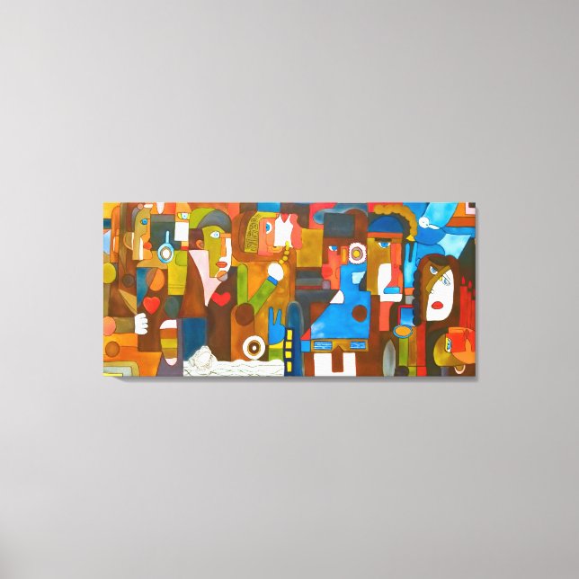 The Paradox of Presence Canvas Print (Front)