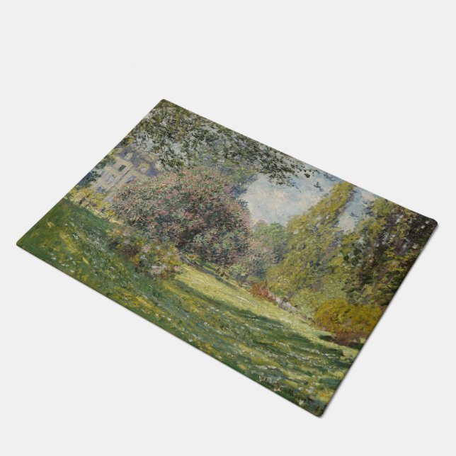 The Parc Monceau - Claude Monet Doormat (Angled)