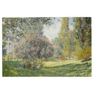 The Parc Monceau - Claude Monet Metal Print