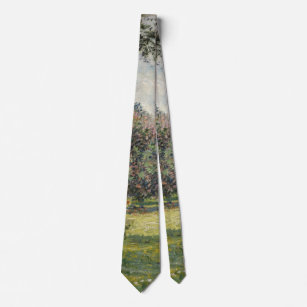 The Parc Monceau - Claude Monet Neck Tie