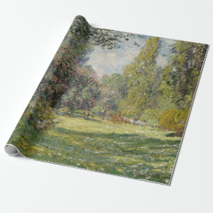 The Parc Monceau - Claude Monet Wrapping Paper