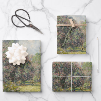 The Parc Monceau - Claude Monet Wrapping Paper Sheets