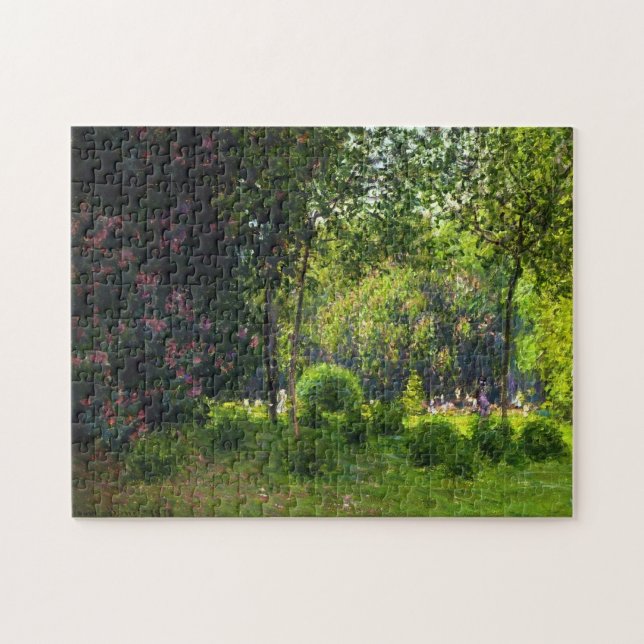 The Parc Monceau Monet Fine Art Jigsaw Puzzle (Horizontal)