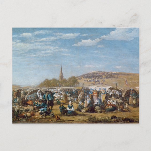 The Pardon of Sainte-Anne-La-Palud, Brittany Postcard (Front)