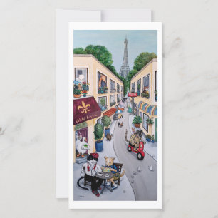 The Paris Cafe card