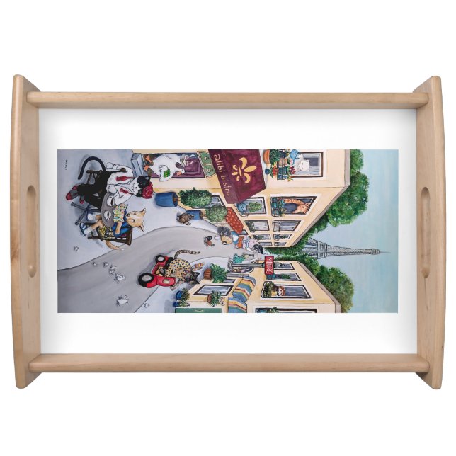 The Paris Cafe tray (Front)