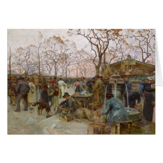 The Parisian Bird Market Cards (Front Horizontal)
