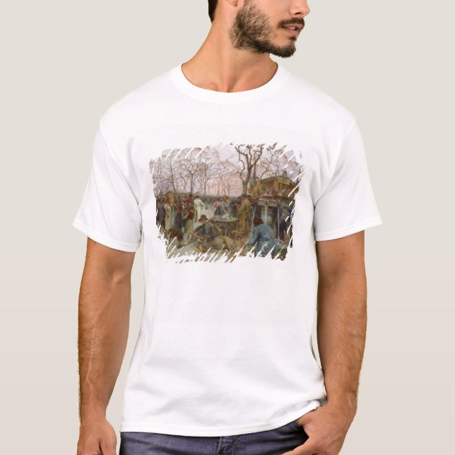 The Parisian Bird Market T-Shirt (Front)