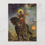The park and the angel of death by Gustave Moreau Postcard