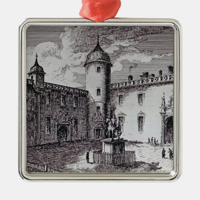 The Parliament Close Metal Ornament (Front)