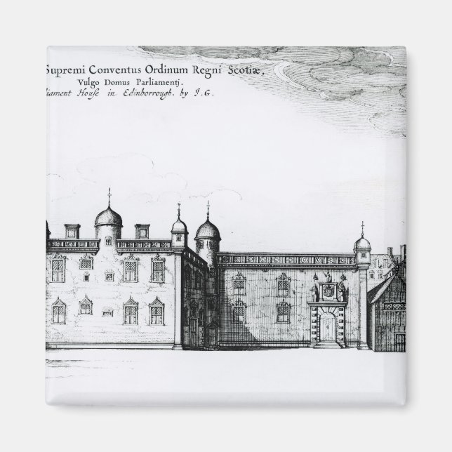 The Parliament House in Edinburgh Magnet (Front)