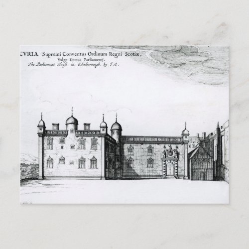 The Parliament House in Edinburgh Postcard