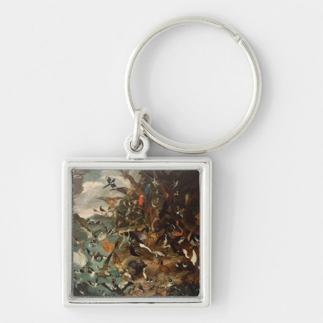 The Parliament of Birds Keychain (Front)