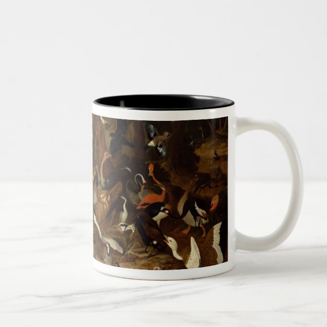 The Parliament of Birds Two-Tone Coffee Mug (Right)