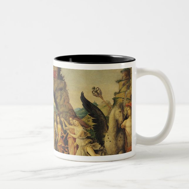 The Parnassus: Mars and Venus Two-Tone Coffee Mug (Right)