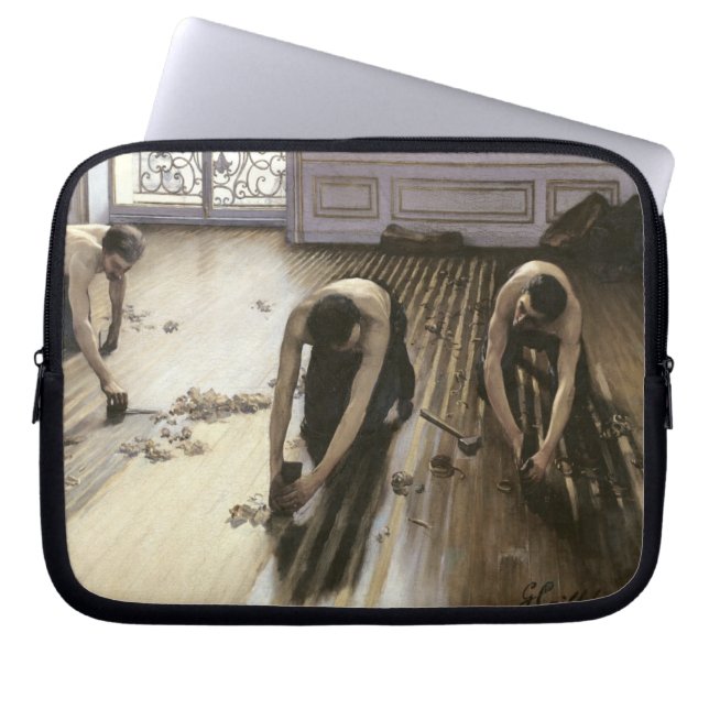 The Parquet Planers, 1875 Laptop Sleeve (Front)
