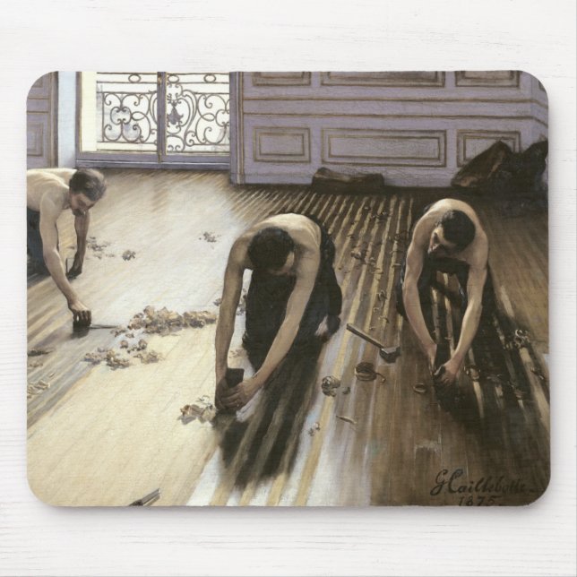 The Parquet Planers, 1875 Mouse Pad (Front)