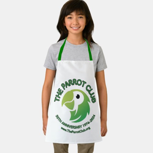 The Parrot Club 50th Anniversary Apron