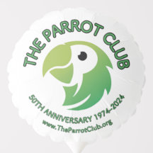 The Parrot Club 50th Anniversary Balloon