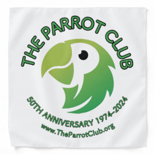 The Parrot Club 50th Anniversary Bandana
