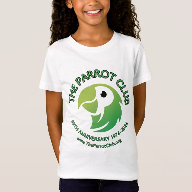 The Parrot Club 50th Anniversary Fine Jersey T-Shirt (Front)