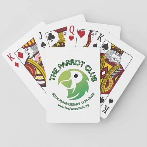 The Parrot Club 50th Anniversary Playing Cards