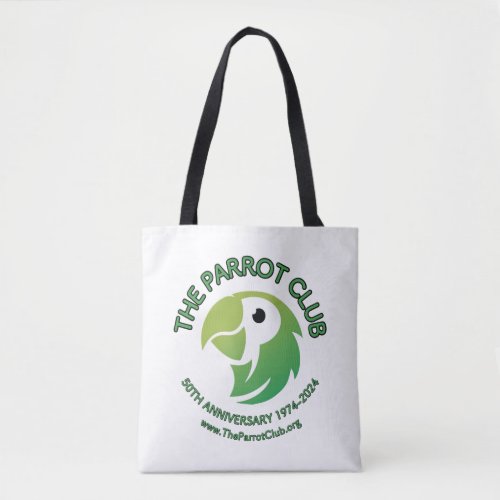 The Parrot Club 50th Anniversary Shoulder Tote Bag