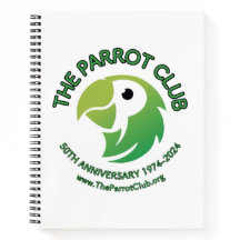 The Parrot Club 50th Anniversary Spiral Notebook