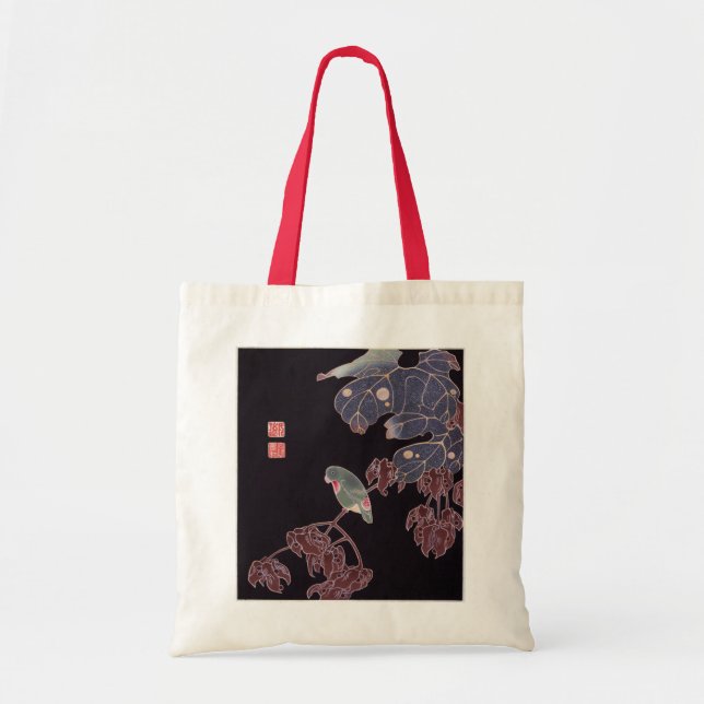 The Parrot, Jakuchū Tote Bag (Front)