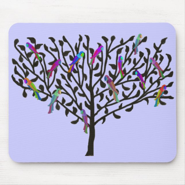 The Parrot Tree Mousepad (Front)